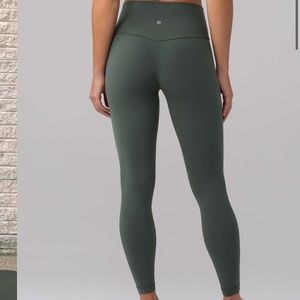 LULULEMON ALIGN PANT DARK FORREST